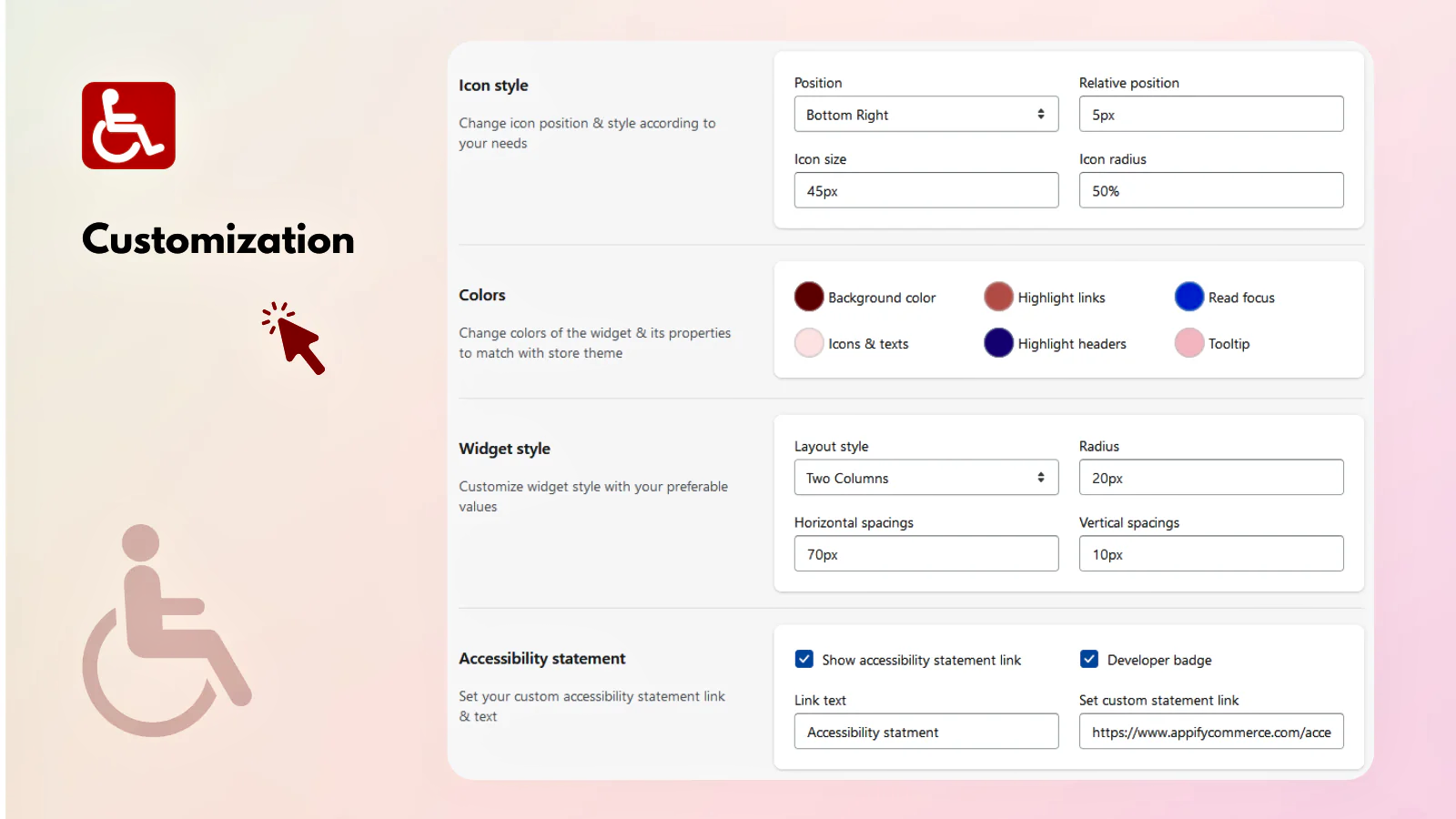 Appify ‑ Accessibility Toolkit App