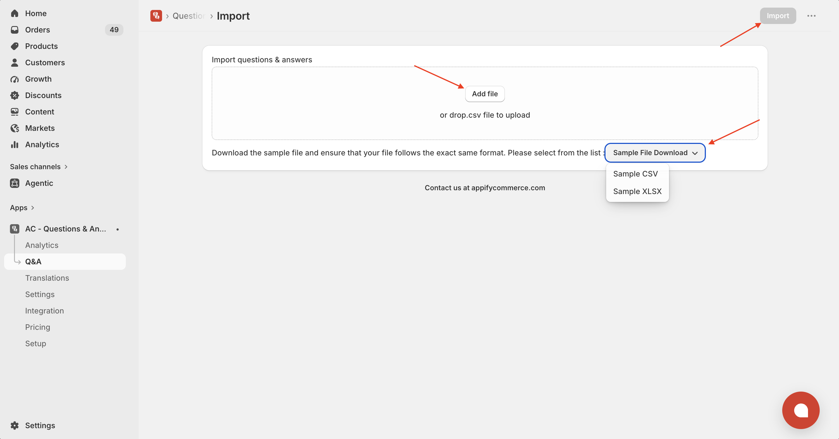 import/export