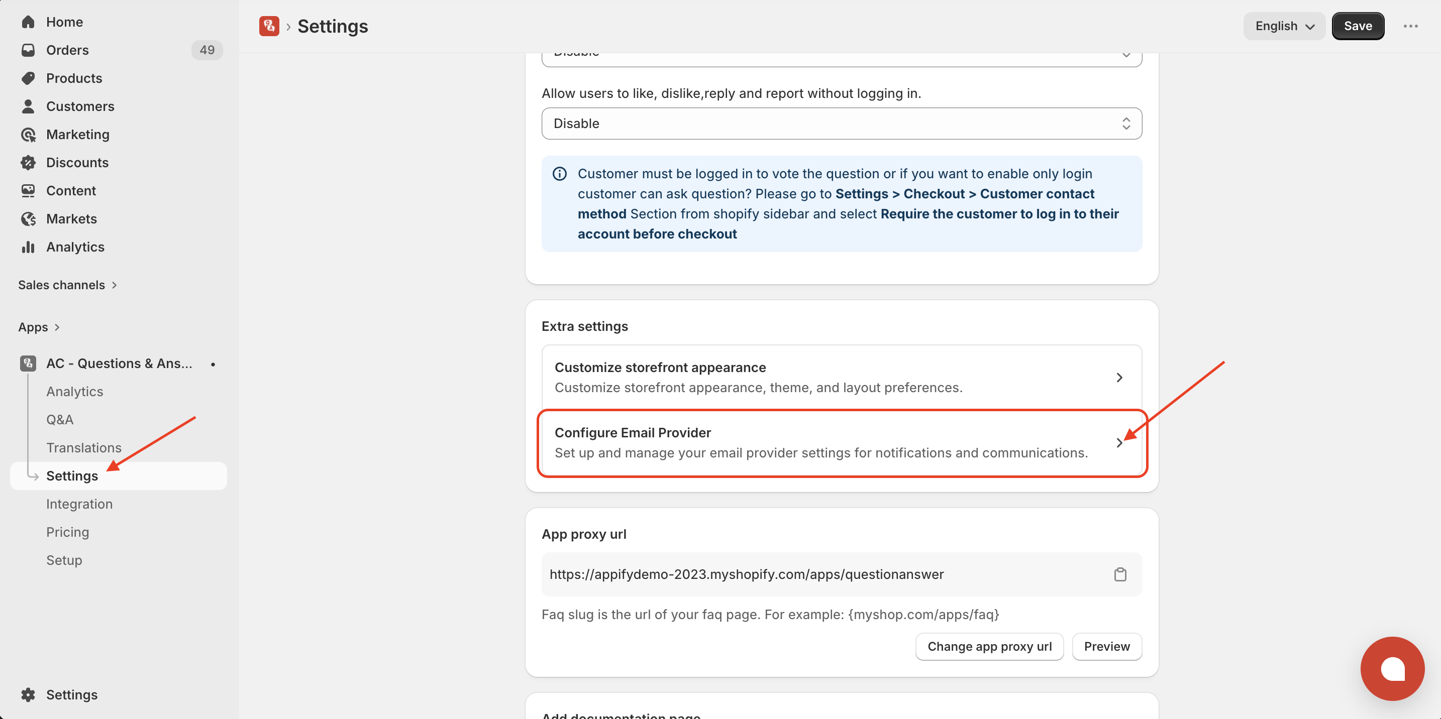 Single question delete 1