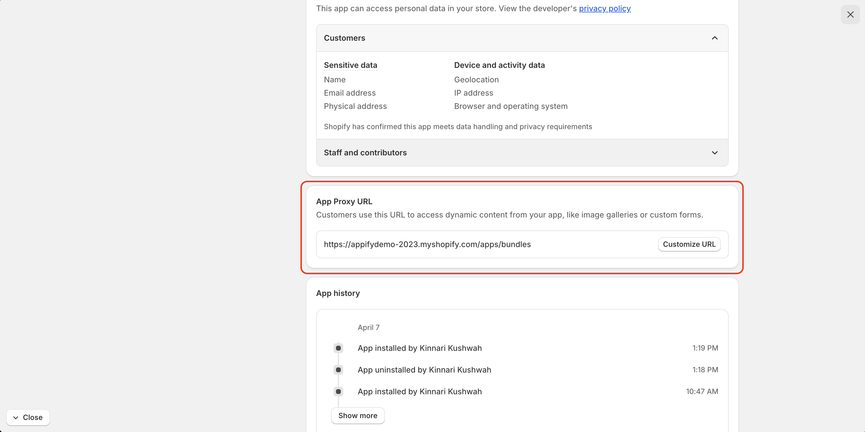 Frequently bought together setup 3