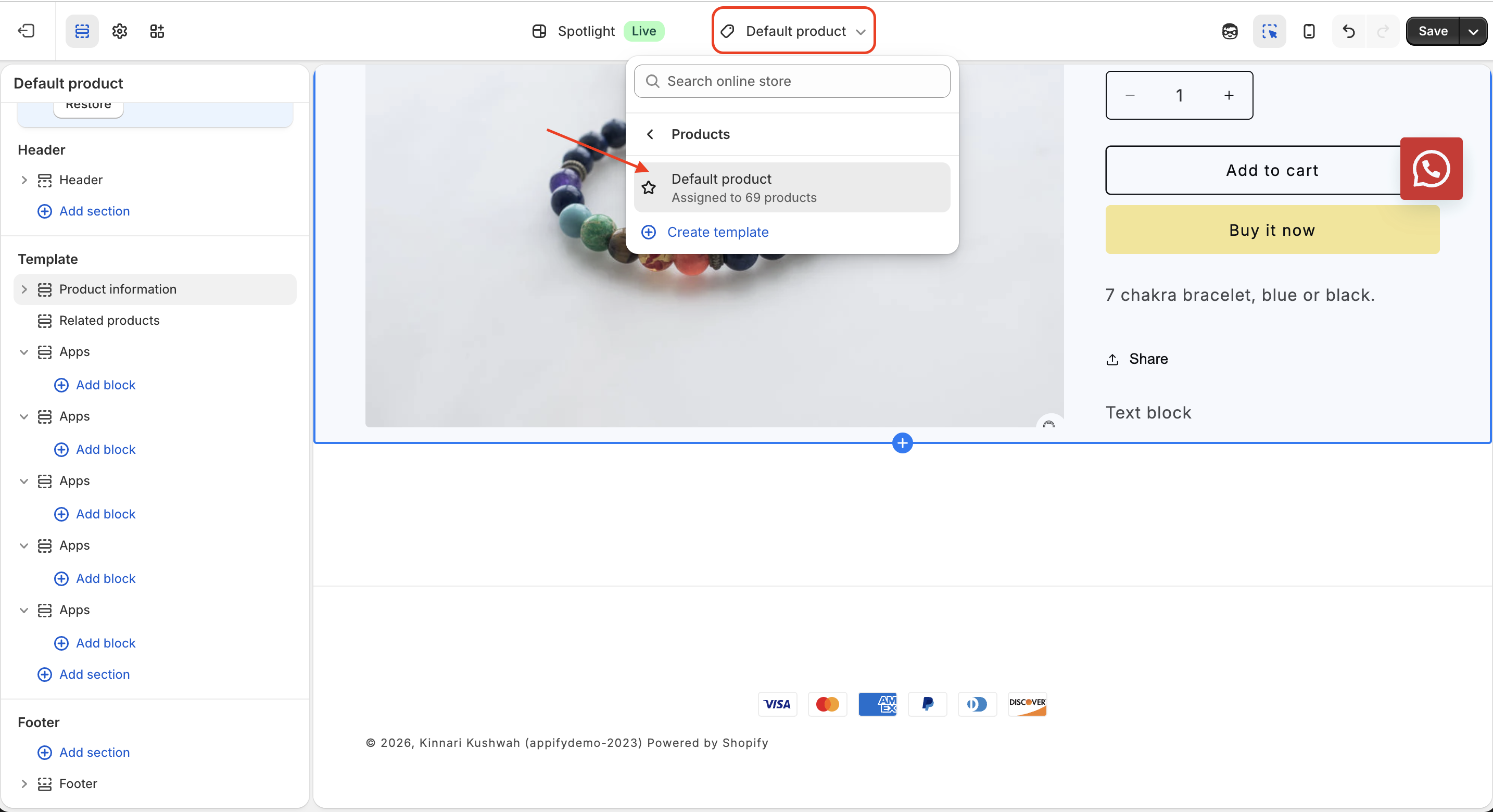 Frequently bought together setup 3