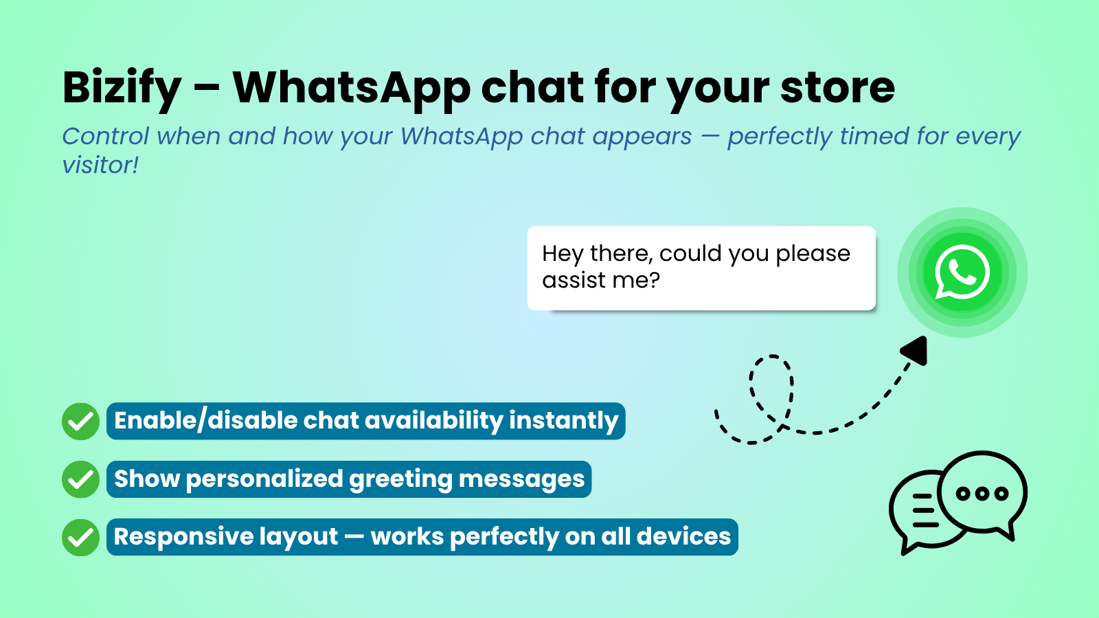 Bizify ‑ WhatsApp chat App