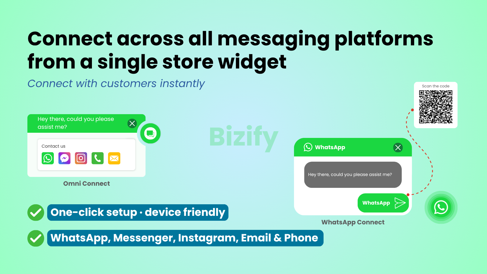 Bizify ‑ WhatsApp chat App