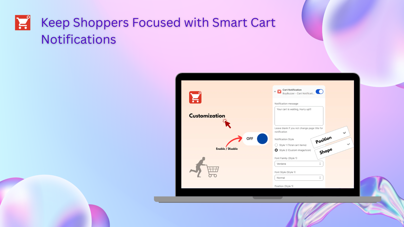 BuyBuzzer ‑ Cart Notification App