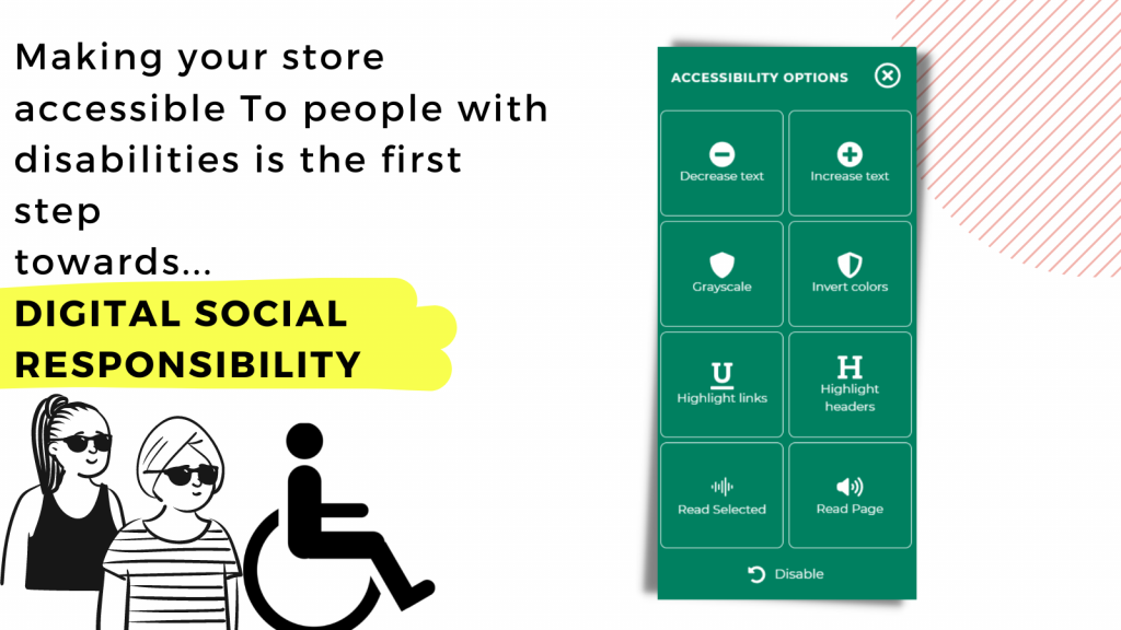 accessibility shopify